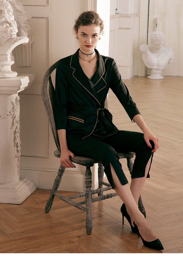 Summer Thin Sexy Pajamas Set