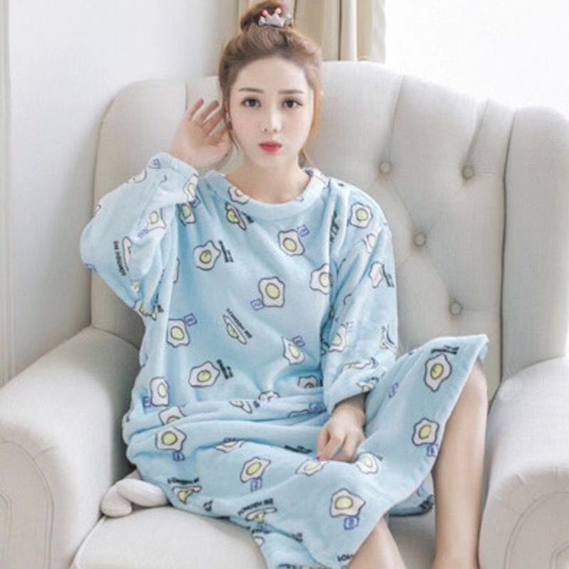 بيجامات خريف وشتاء للنساء، بيجامات فلانيل شتوية نسائية