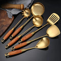 Gold Rosewood 6PCS Set
