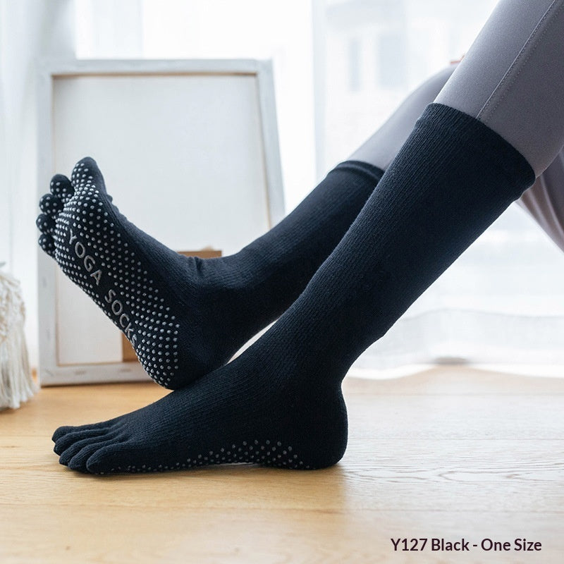 Mid-calf Yoga Socks For Women Winter Season