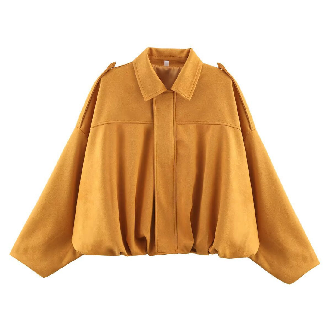Womens Suede Nubuck Bomber Jacket