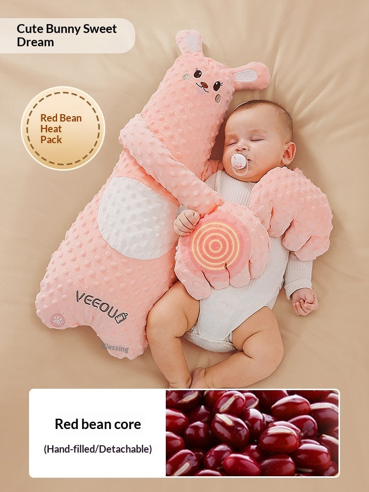 W9Q Wenou BABY HUG Sleep Soothing Palm Pillow Doll Coax Sleep Coax Sleeping Artifact Baby Anti-startle Pressure
