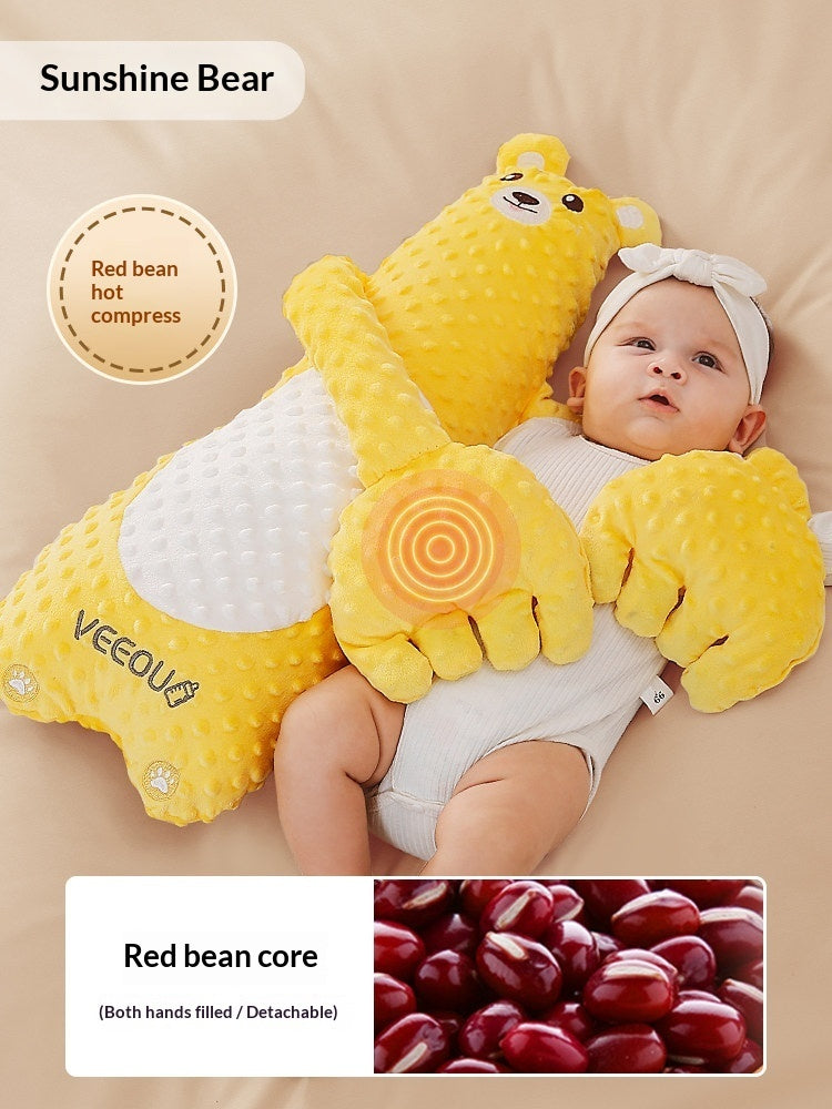 W9Q Wenou BABY HUG Sleep Soothing Palm Pillow Doll Coax Sleep Coax Sleeping Artifact Baby Anti-startle Pressure