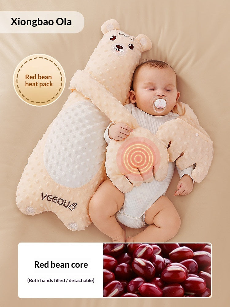 W9Q Wenou BABY HUG Sleep Soothing Palm Pillow Doll Coax Sleep Coax Sleeping Artifact Baby Anti-startle Pressure