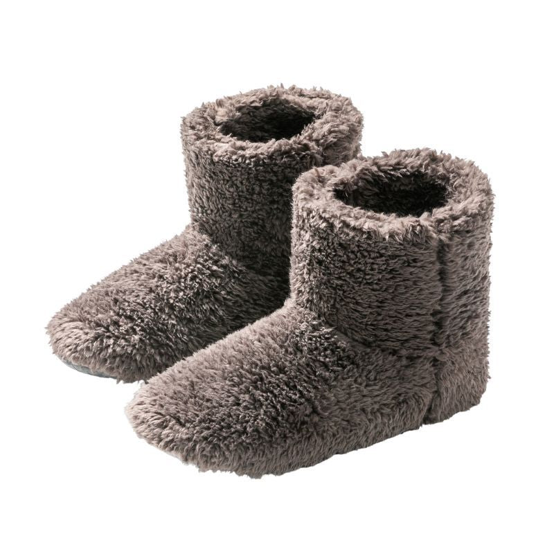 Household Japanese-style Closed-toe Plush Slippers