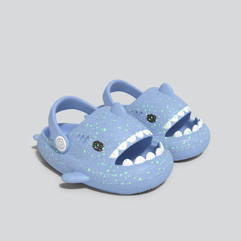 Shark Luminous Children's Slippers Cartoon Cute Slippers