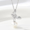 Necklace  pendant with pearl