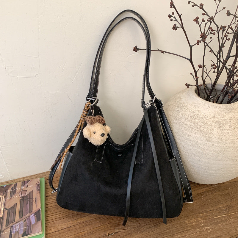 Simple High-capacity Versatile Shoulder Bag